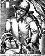 1610 portrait of Menno Simons