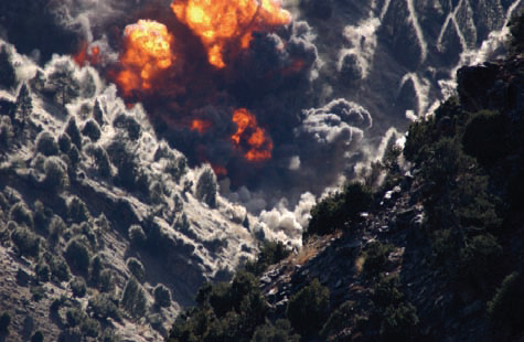 Airstrikes on Tora Bora